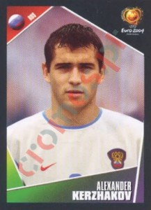 65 Aleksandr Kerzhakov – UEFA Euro Portugal 2004 Panini