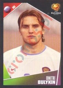 66 Dmitri Bulykin – UEFA Euro Portugal 2004 Panini
