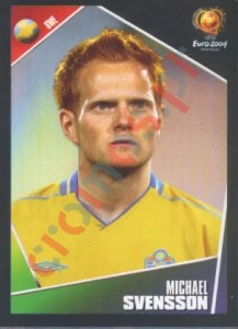 183 Michael Svensson – UEFA Euro Portugal 2004 Panini