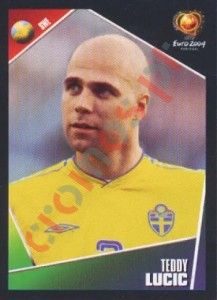 185 Teddy Lucic – UEFA Euro Portugal 2004 Panini
