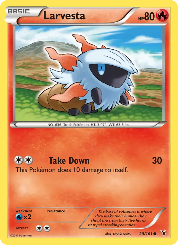 20 Larvesta – Noble Victories