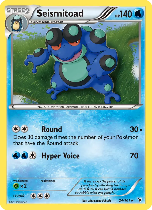 24 Seismitoad – Noble Victories