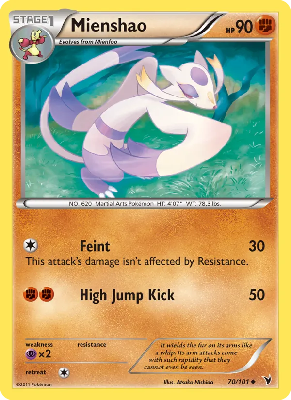 70 Mienshao – Noble Victories