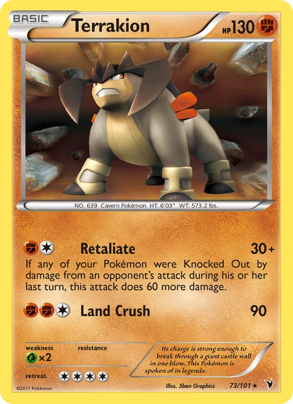 73 Terrakion – Noble Victories