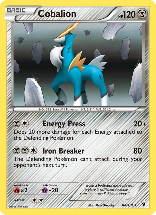 84 Cobalion – Noble Victories