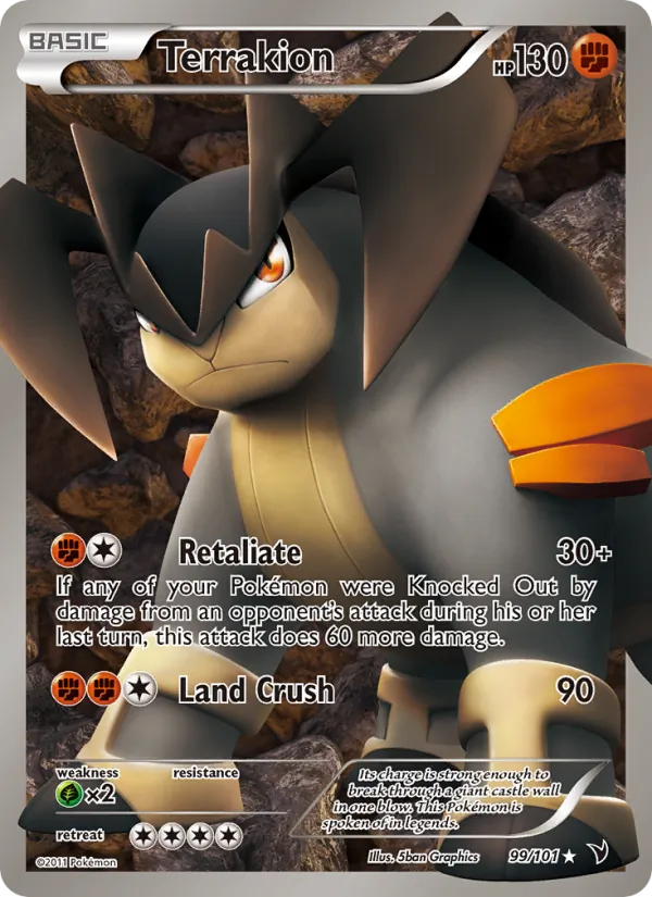 99 Terrakion – Noble Victories