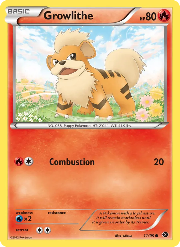 11 Growlithe – Next Destinies