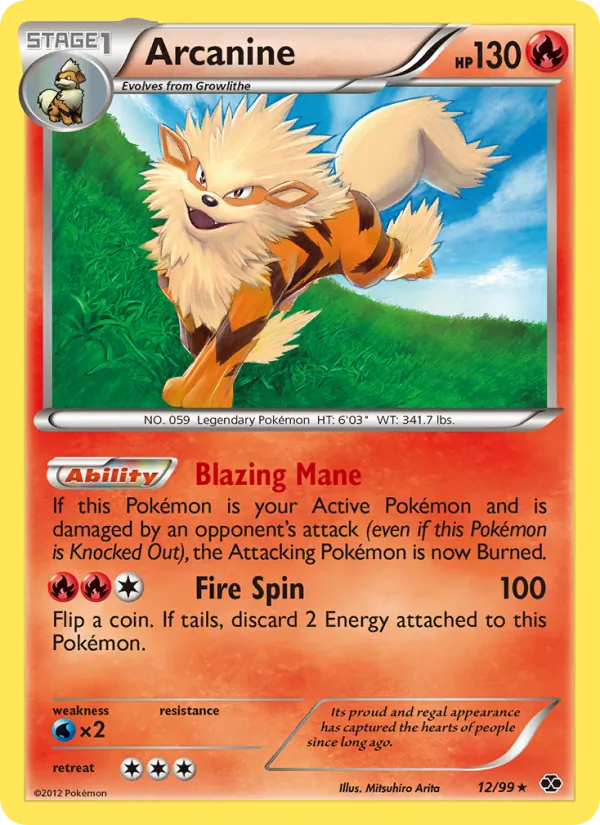 12 Arcanine – Next Destinies