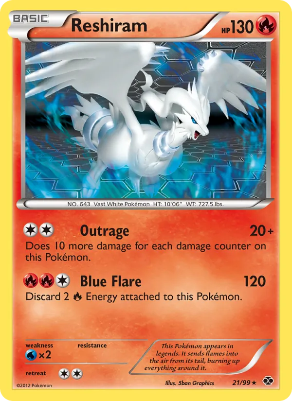 21 Reshiram – Next Destinies