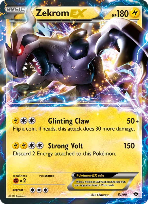 51 Zekrom-EX – Next Destinies