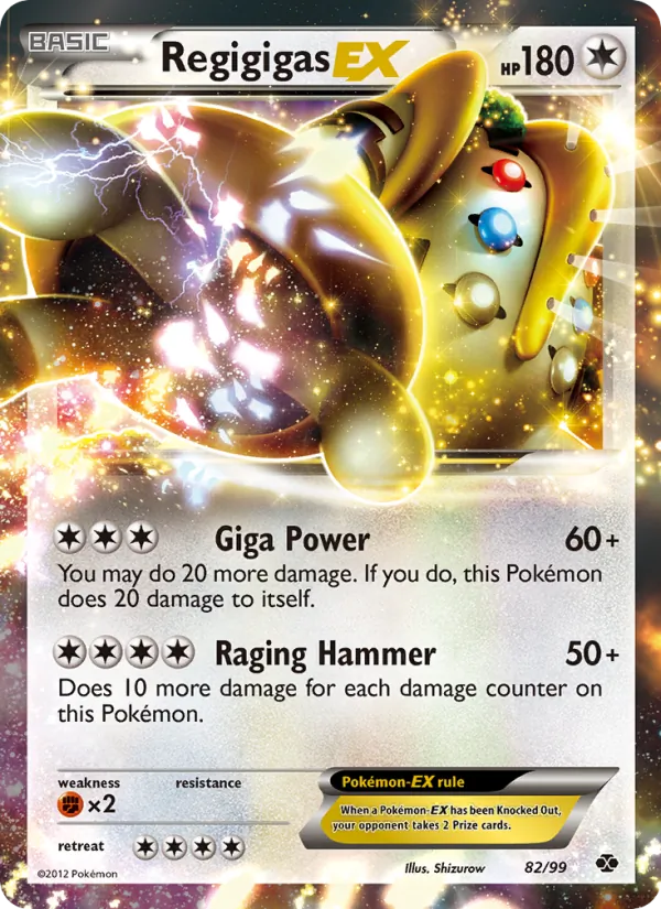 82 Regigigas-EX – Next Destinies