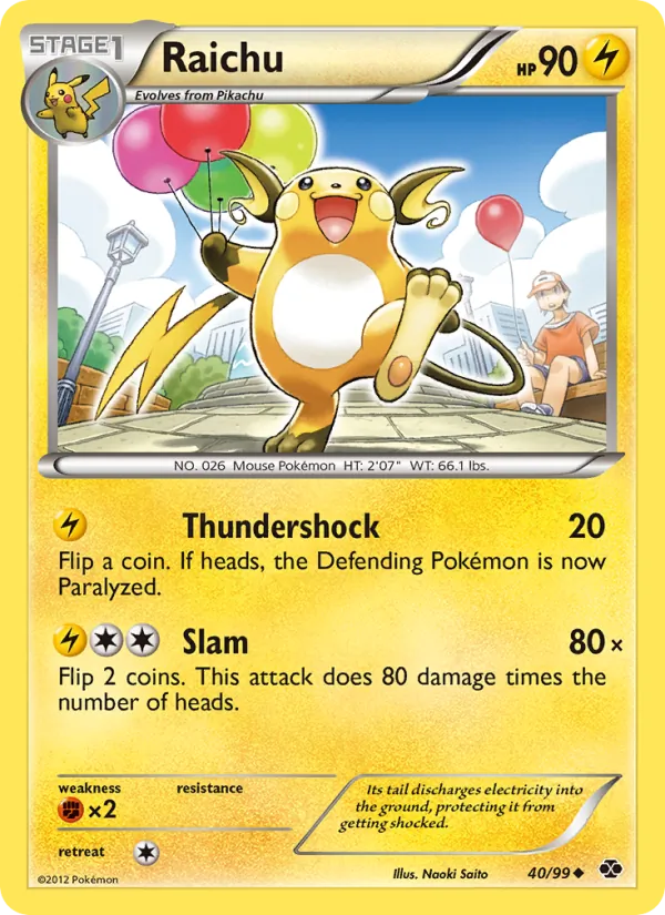 40-RH Raichu – Next Destinies