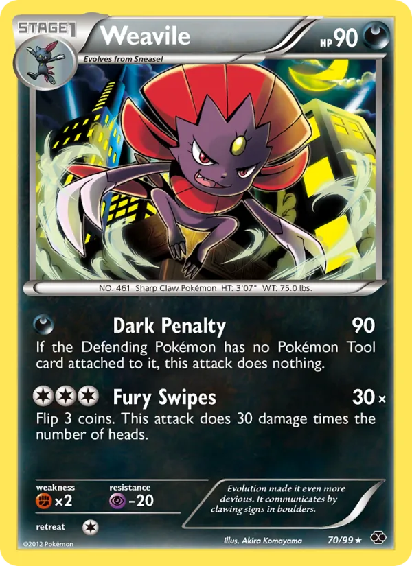 70-RH Weavile – Next Destinies