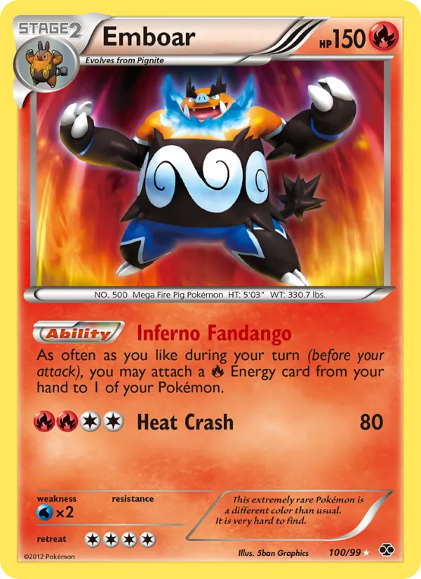 100 Emboar – Next Destinies