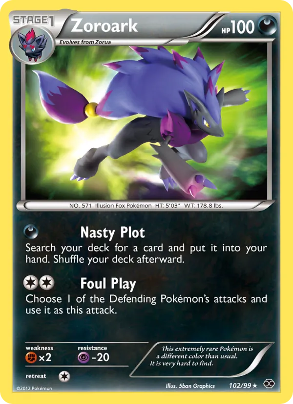 102 Zoroark – Next Destinies
