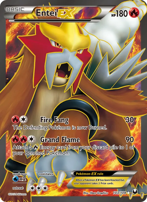 103 Entei-EX – Dark Explorers