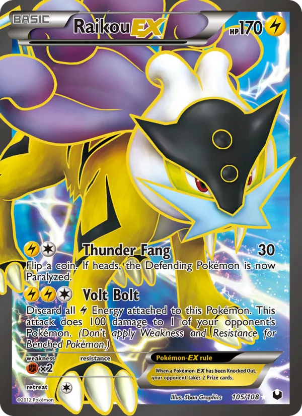 105 Raikou-EX – Dark Explorers