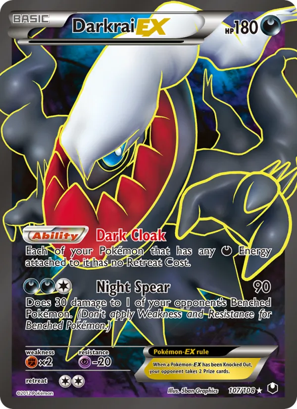107 Darkrai-EX – Dark Explorers