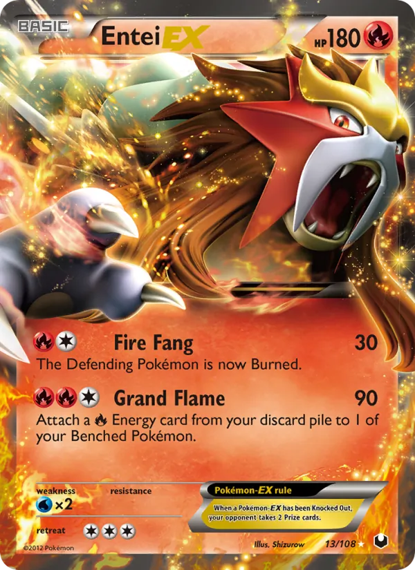 13 Entei-EX – Dark Explorers