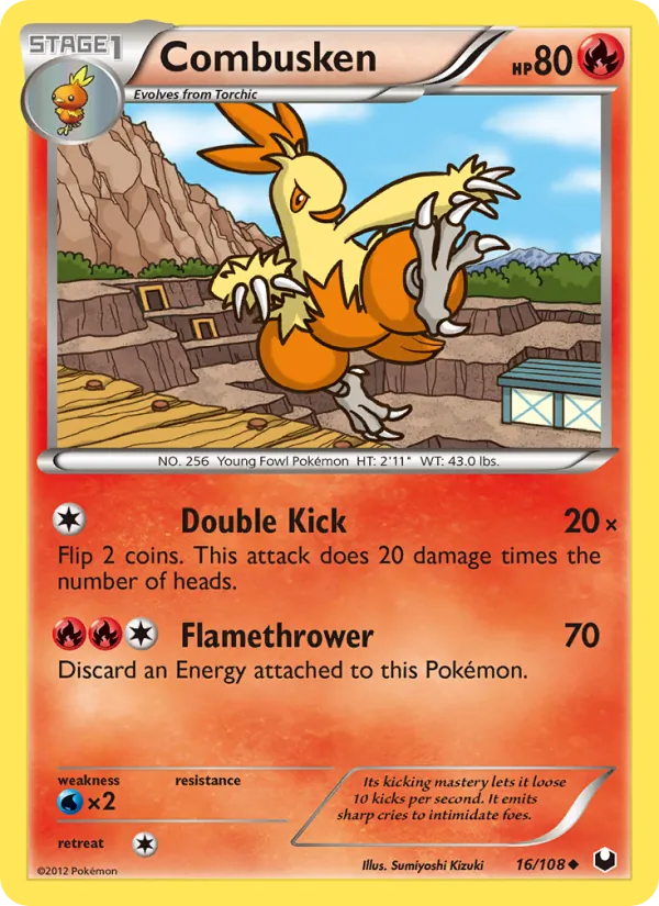 16 Combusken – Dark Explorers
