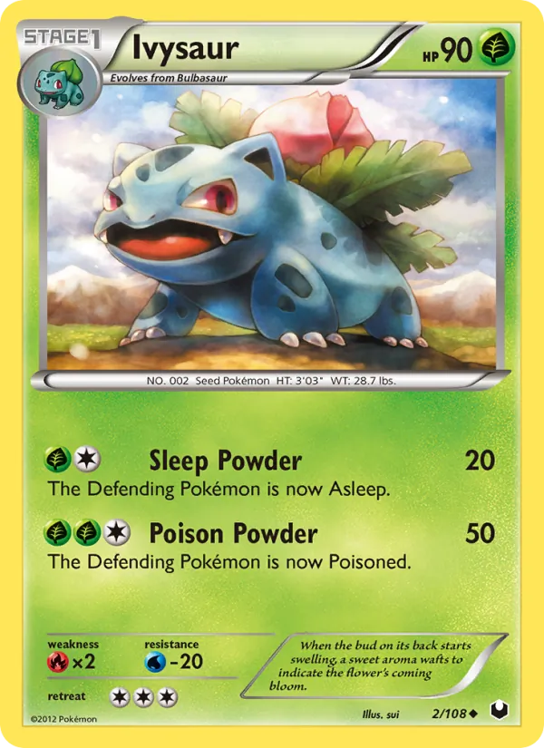 2 Ivysaur – Dark Explorers