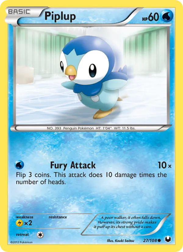 27 Piplup – Dark Explorers