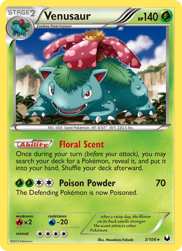 3 Venusaur – Dark Explorers