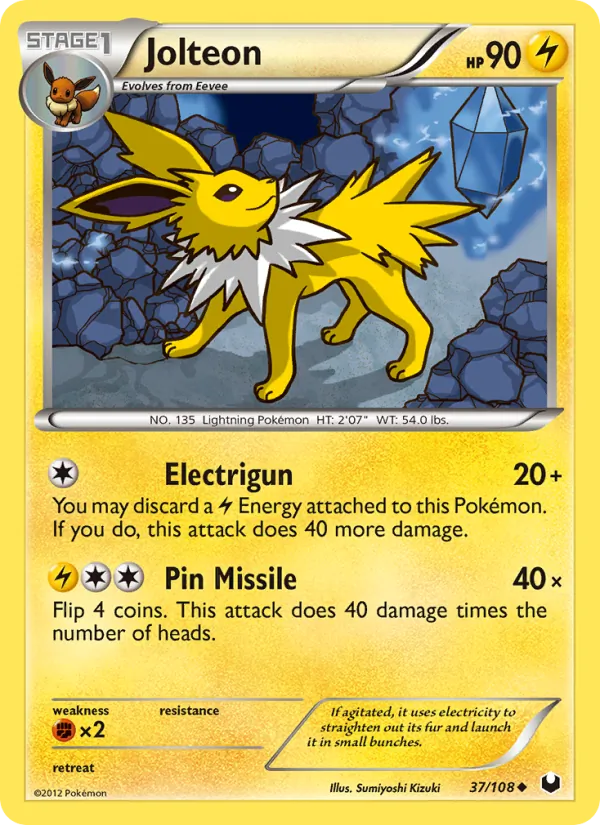 37 Jolteon – Dark Explorers