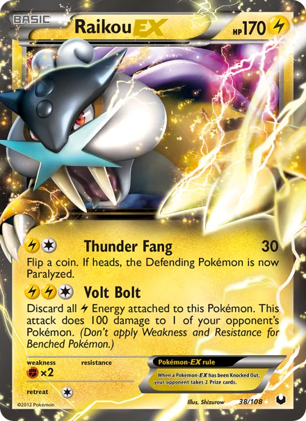 38 Raikou-EX – Dark Explorers