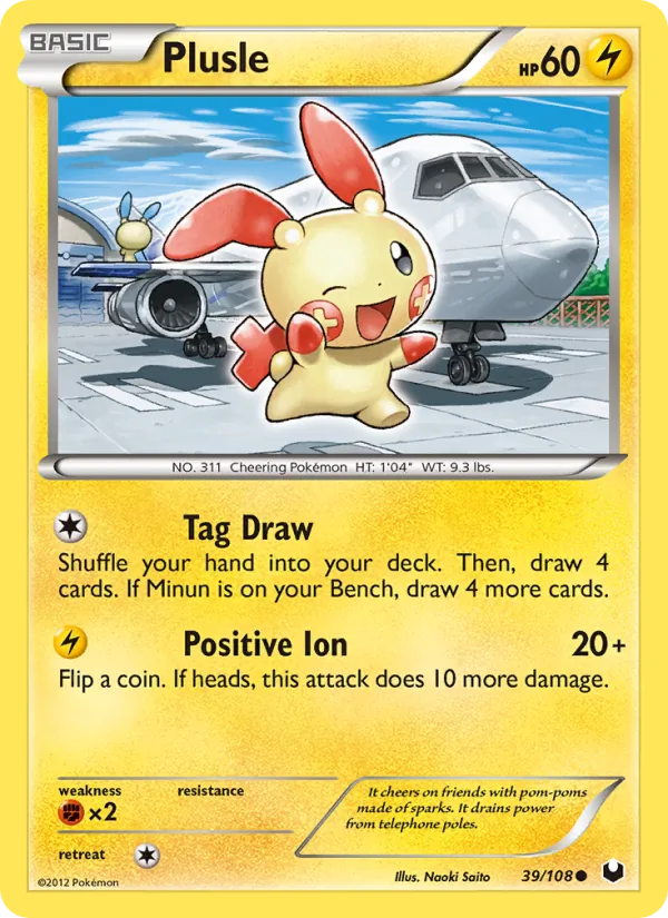 39 Plusle – Dark Explorers