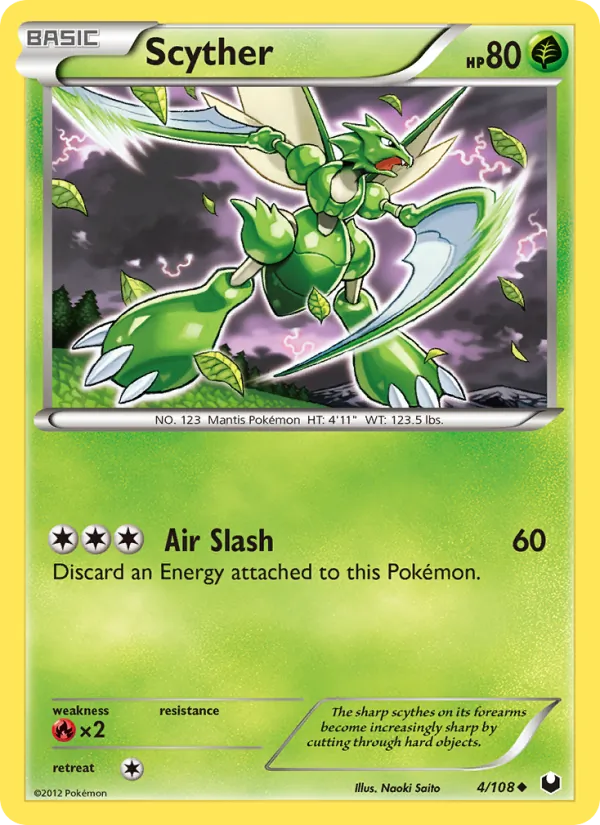 4 Scyther – Dark Explorers