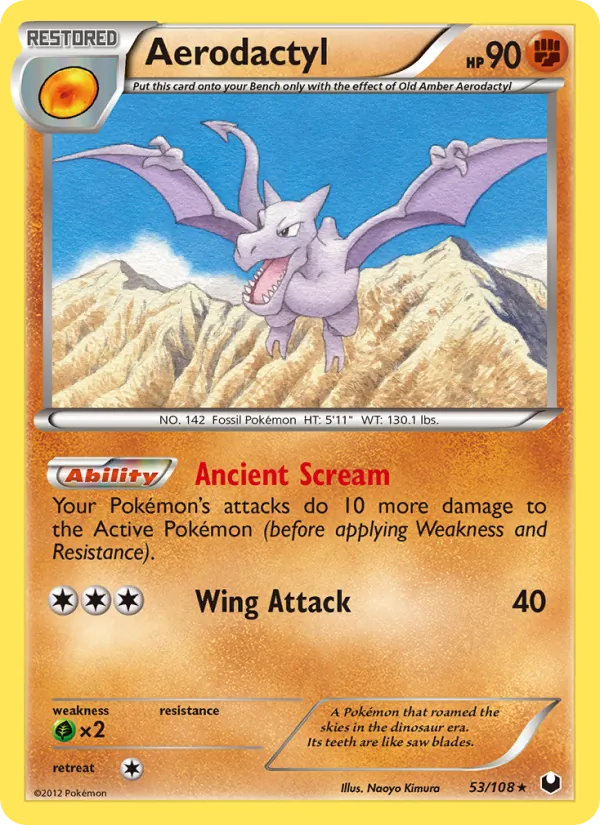 53 Aerodactyl – Dark Explorers