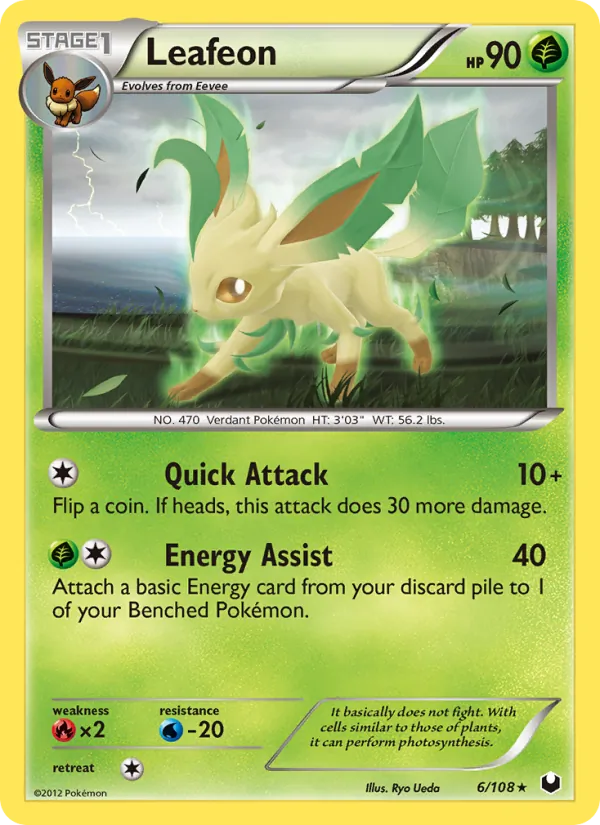 6 Leafeon – Dark Explorers
