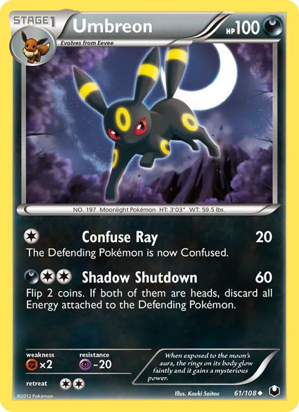 61 Umbreon – Dark Explorers