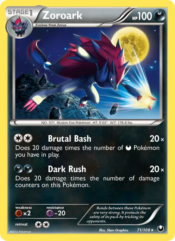 71 Zoroark – Dark Explorers