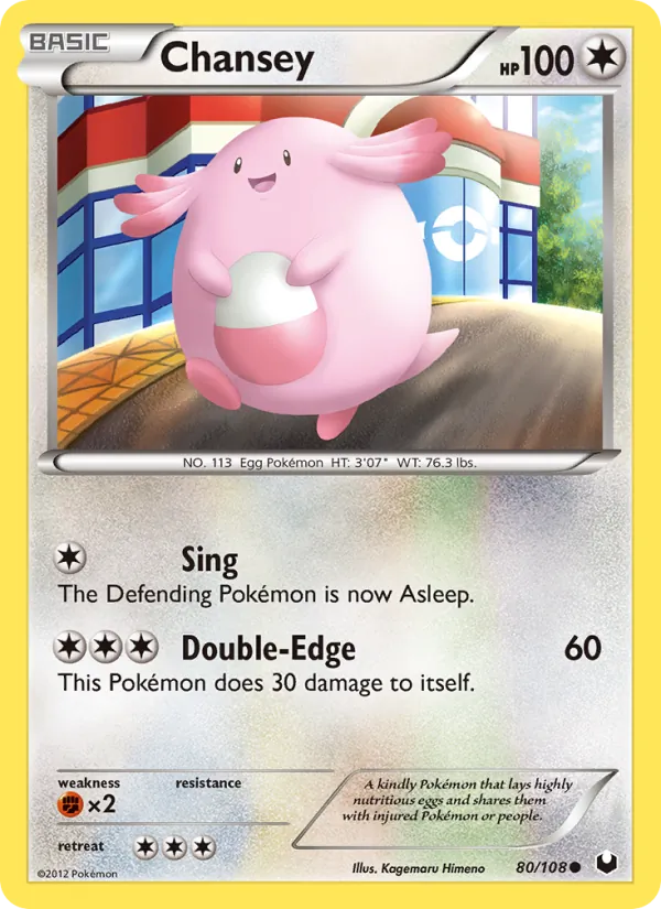 80 Chansey – Dark Explorers