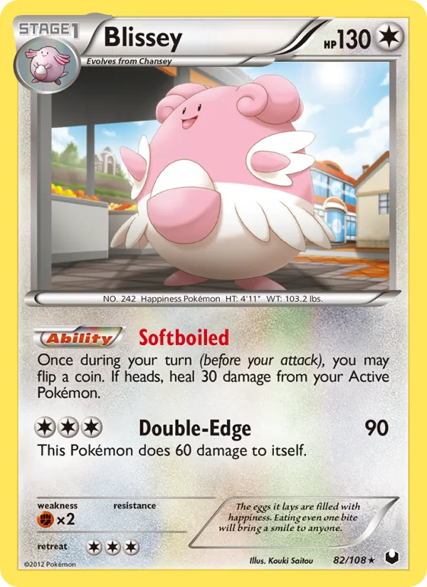 82 Blissey – Dark Explorers
