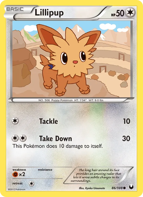 86 Lillipup – Dark Explorers
