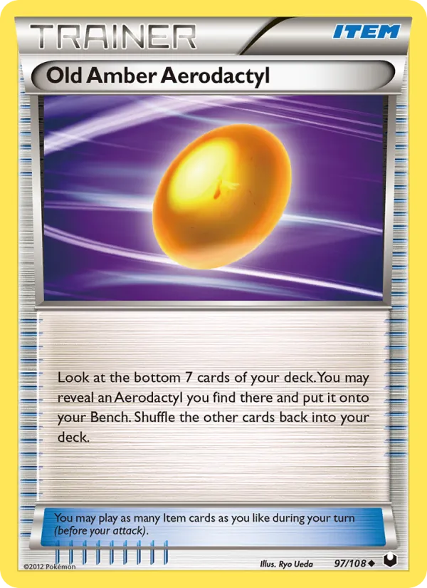 97 Old Amber Aerodactyl – Dark Explorers