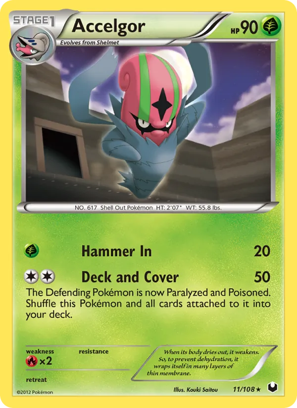 11-RH Accelgor – Dark Explorers