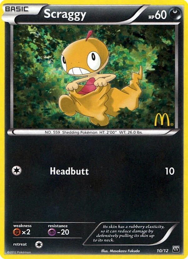 10 Scraggy – McDonald's Collection 2012
