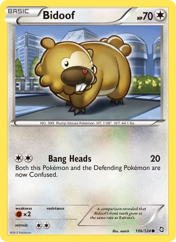 106 Bidoof – Dragons Exalted