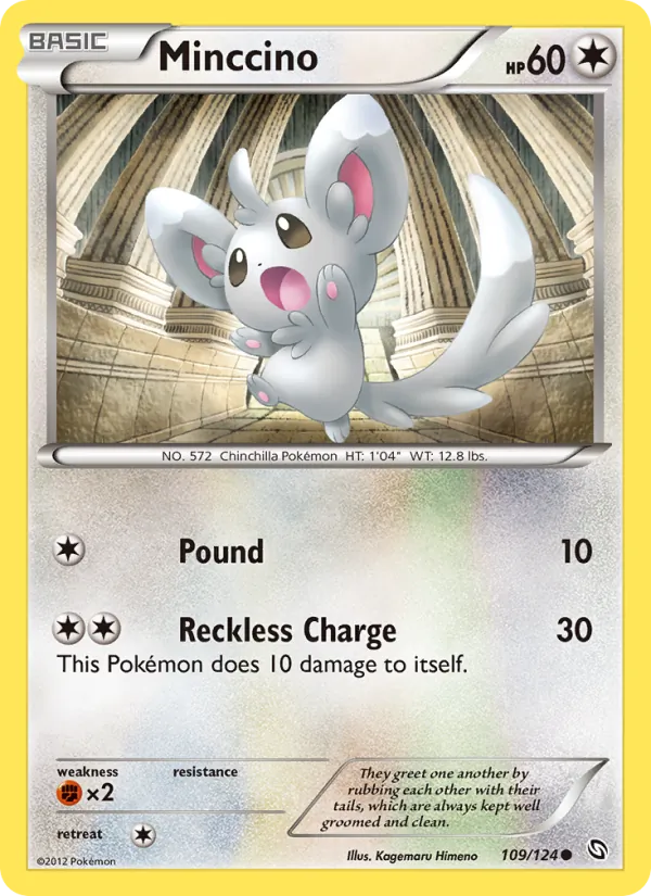 109 Minccino – Dragons Exalted