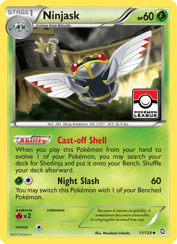 11 Ninjask – Dragons Exalted