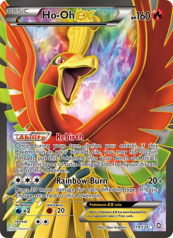 119 Ho-Oh-EX – Dragons Exalted