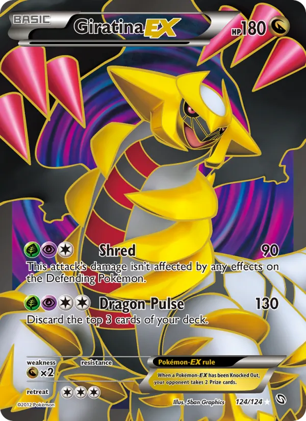 124 Giratina-EX – Dragons Exalted