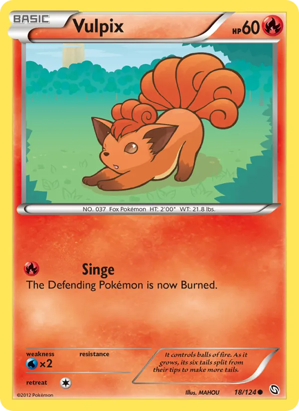 18 Vulpix – Dragons Exalted