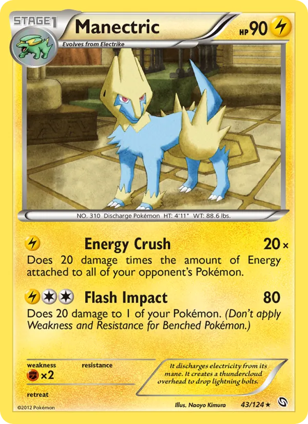 43 Manectric – Dragons Exalted