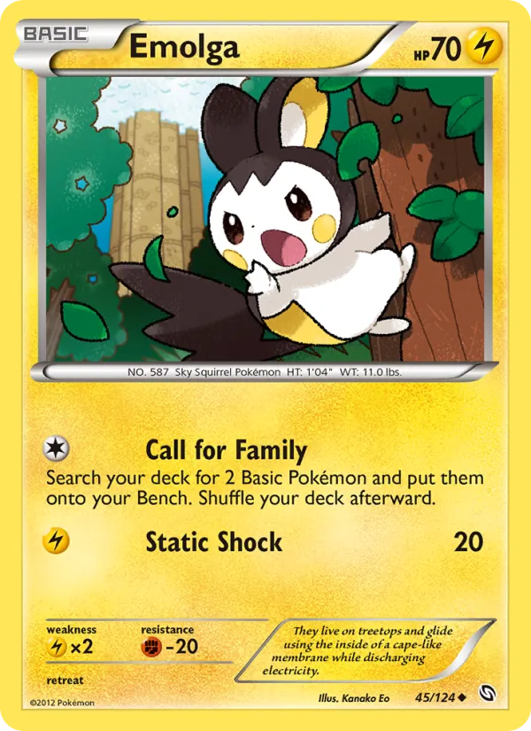 45 Emolga – Dragons Exalted
