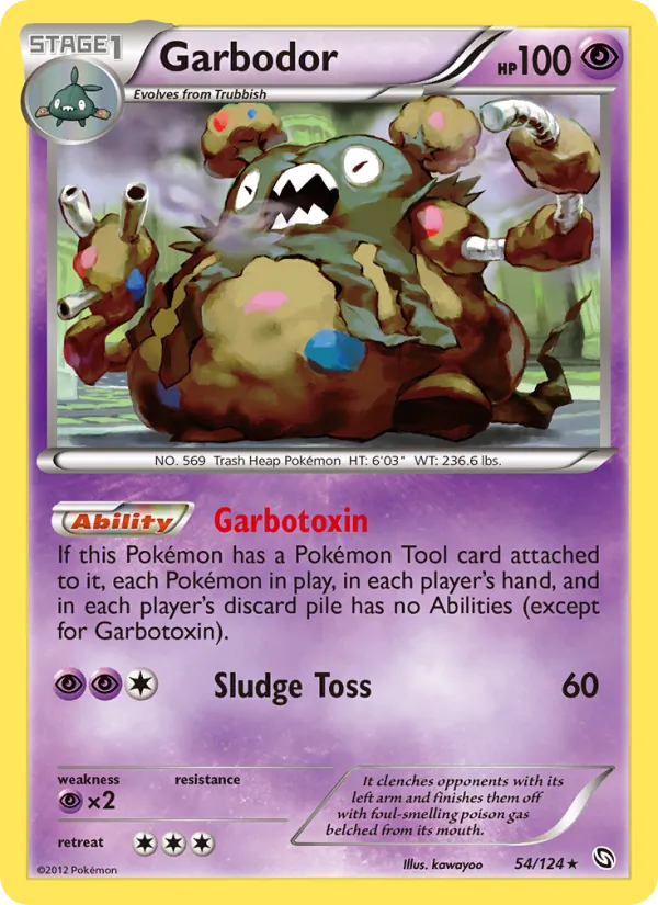 54 Garbodor – Dragons Exalted